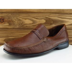 Bostonian Sz 11 Loafer Brown Leather Men Slip On Medium